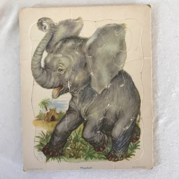 5 Vintage Playskool board puzzles - Picture 8 of 11